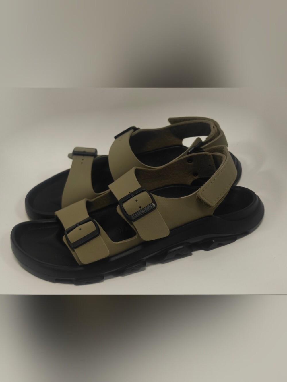 Birkenstock Mogami Terra Men's Sandals Size 11 M EU 44 Khaki Eucalyptus